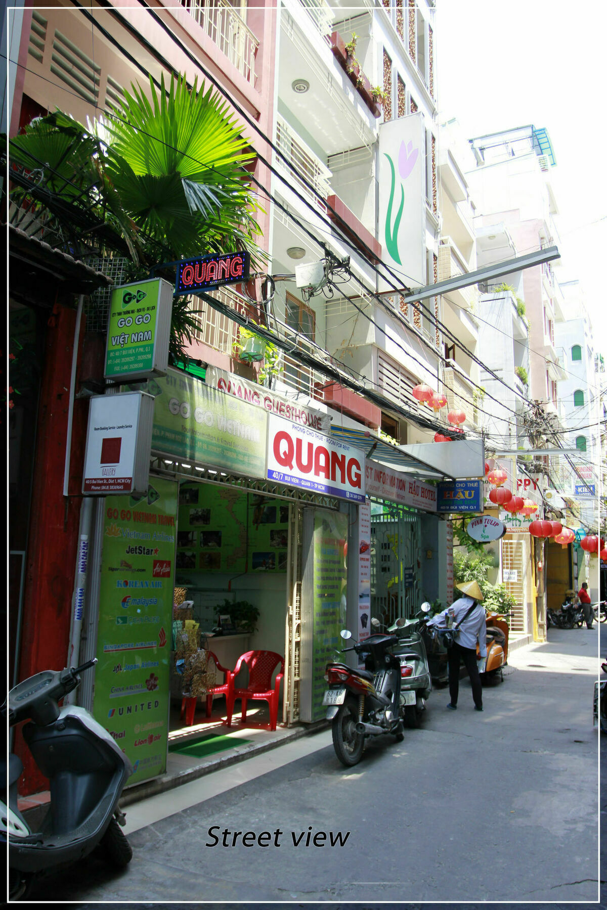 Quang Saigon Hotel- 40-7 Bui Vien-Walking Street Ho Chi Minh City Exterior photo